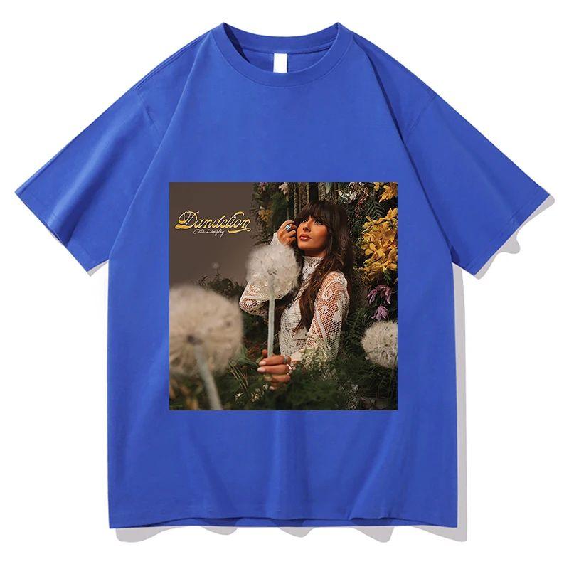 Summer Y2k Clothing Ella Langley Loving Life Again Tour 2026 Album Tshirts Fashion Round Neck Short Sleeved Casual Loose Tee
