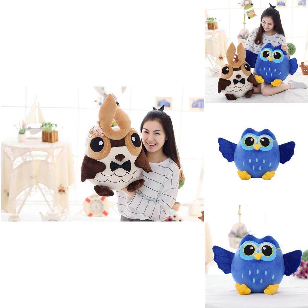 Высококачественная милая плюшевая игрушка-сова для детей, мягкие и приятные на ощупь набивные куклы