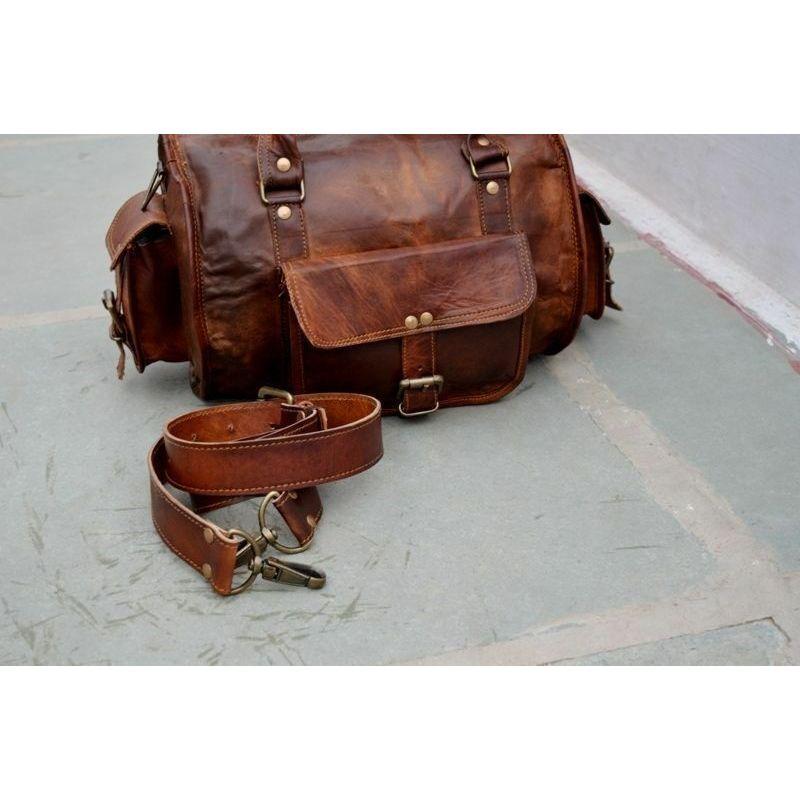 Кожаная дорожная сумка для мужчин, дорожная, спортивная, натуральная, для багажа, на ночь, винтажная, для выходных, мужская