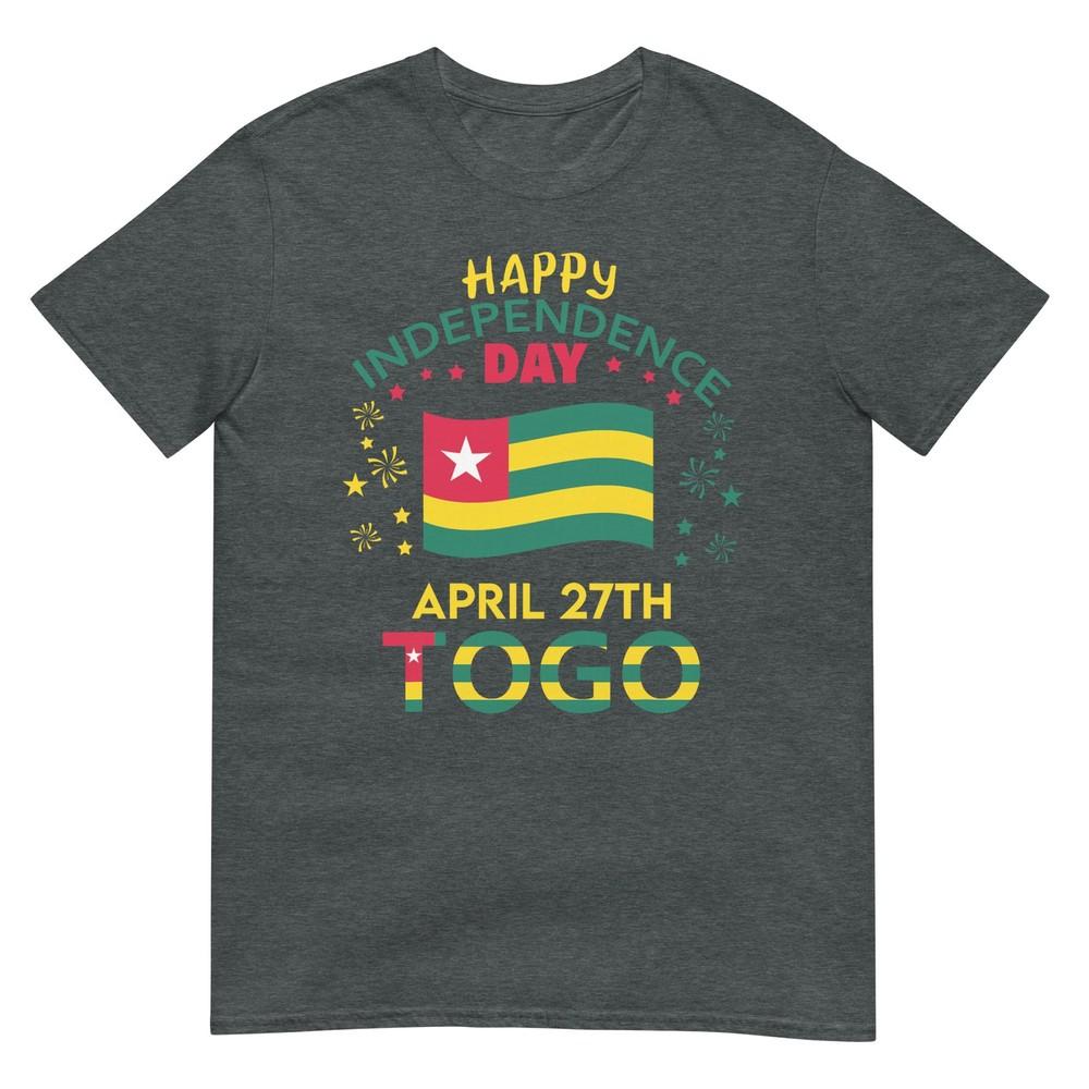 Togo 66th Independence Day Togolese Pride Togo Flag Tshirt