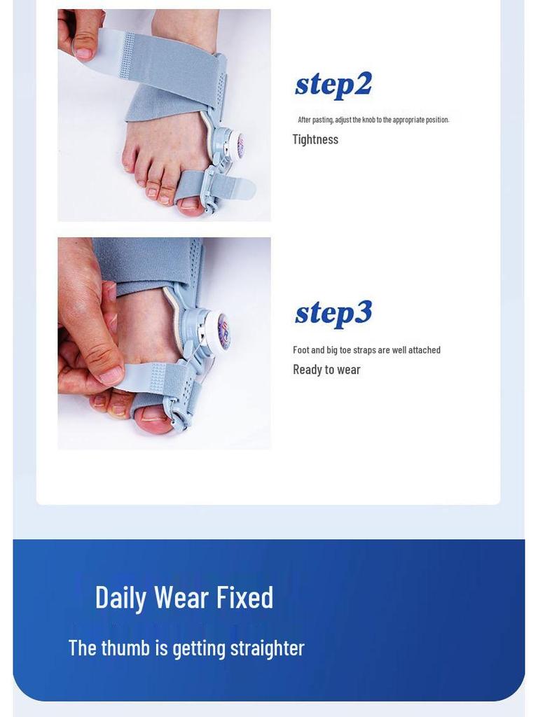 Корректор косточки на ноге Разделитель пальцев ног для мужчин и женщин