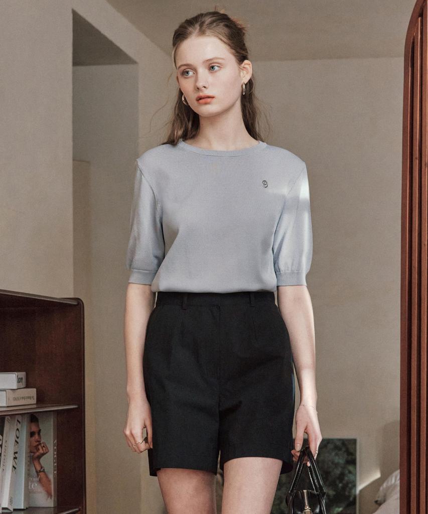 ZEROSTREET [5 Colors] Cotton Elastic Waist Shorts