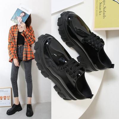 Модная обувь Женские кроссовки на платформе Женская обувь Толстая подошва Розы Крупные Ретро обувь Женские кроссовки Платформа Крупные Розы Толстая С