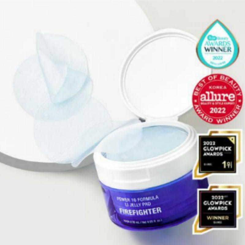 It's Skin Power 10 Formula LI Желейные пэды Лакрица Азулен 70 пэдов (+10 Подушечек Специальный Набор)