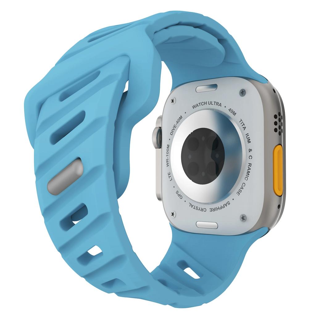 Силиконовые ремешки для Apple Watch Ultra 1 2 49 мм спортивный браслет iwatch series 10 42 46 мм 9 8 7 6 5 4 3 SE 45 мм 44 мм 40 мм 41 мм