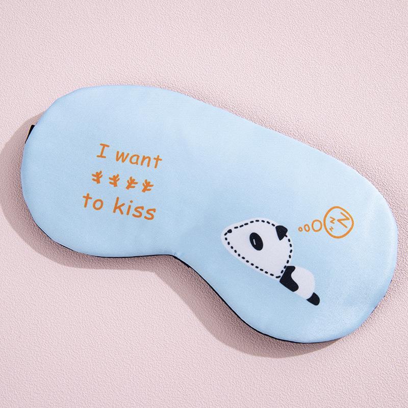 Creative Cartoon Eye Mask: Hot/Cold Compress for Relaxation and Shading