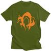 Мужская футболка на заказ с логотипом Metal Gear Solid Fox, с коротким рукавом, для отдыха, футболка по видеоиграм, свободный крой, 100% хлопок, футболки, подарок