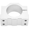 Aluminum CNC Spindle Motor Mount Bracket Clamp with Screws 52mm Diameter, Silver Spindle Mount Bracket