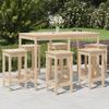 VidaXL 7-piece Garden Bar Set Solid Pine Wood, Bar Set, Furniture Set, Outdoor Bar Set, 3154755