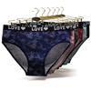 Women Underwear Cotton Mid Waist Floral Print Sexy Ladies Panties Briefs Lingerie Plus Size for Women 6 PCS/lot