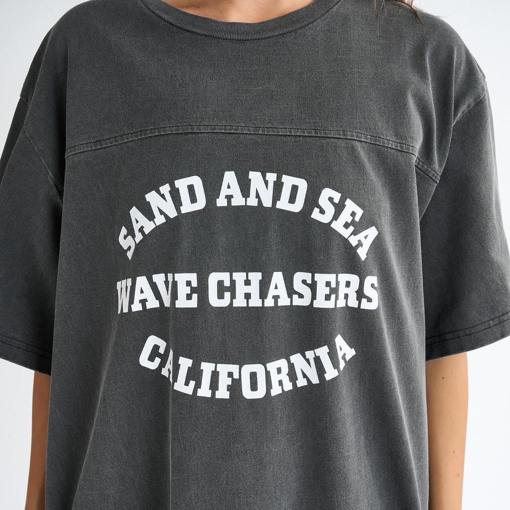 Графическая футболка оверсайз в стиле колледжа Roxy