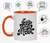 Inkdotpot Наслаждайтесь каждым моментом 11 унций керамические кофейные кружки позитивные мысли цитаты подарок для