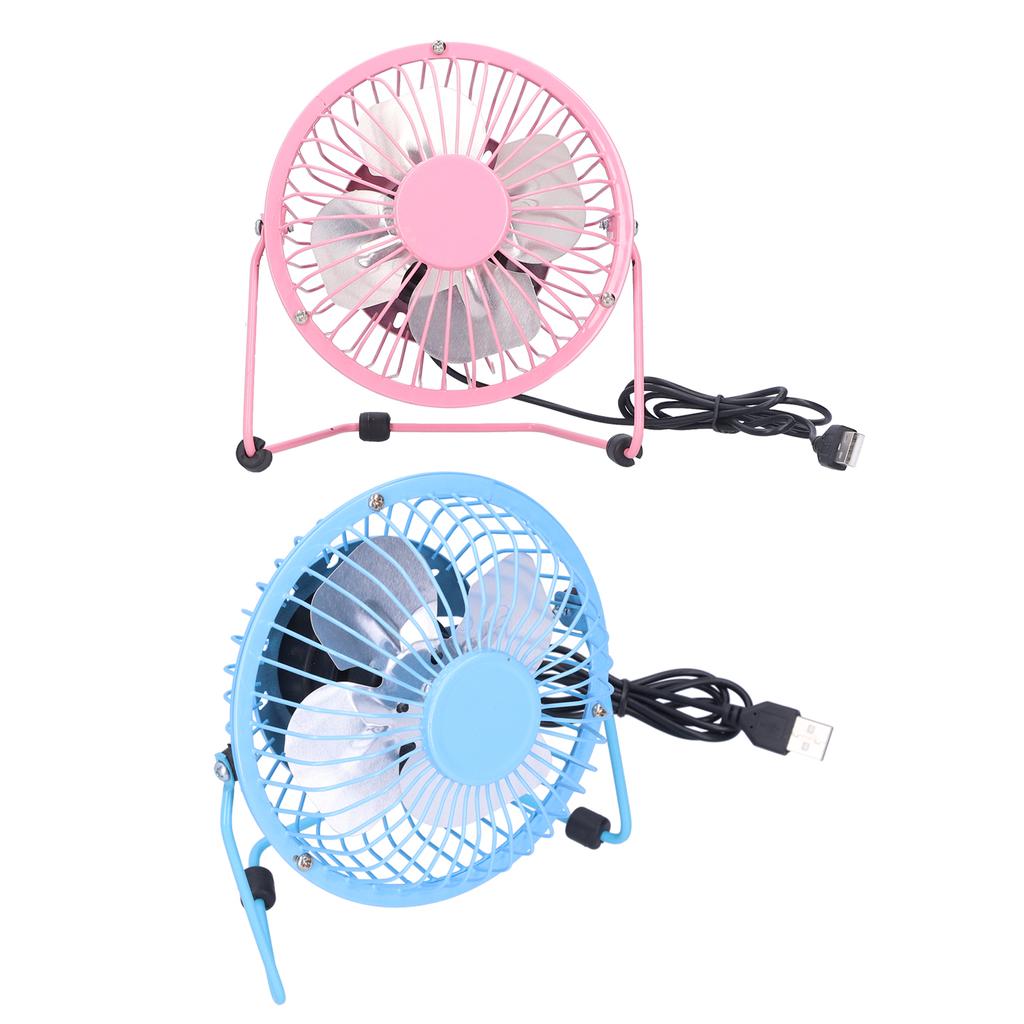 Мини-вентилятор USB портативный бесшумный алюминиевый лопасти домашний офисный стол настольный утюг ремесленные вентиляторы