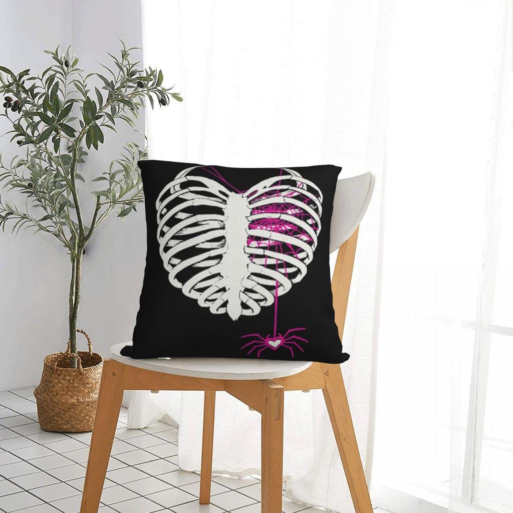 Aj Lee Square Pillow Cases Cushion Cover Novelty Zippered Decorative Pillowcover for Home 45x45cm