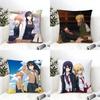 Bloom Into You Pillow Case Linen Cushion Covers For Decorative Sofa Home Pillows Case Car Chair Pillows Cases
