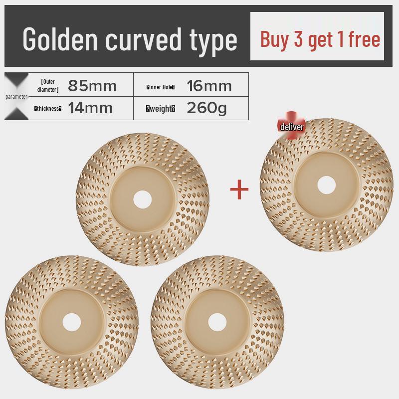 Синий Victory Woodworking Угловая шлифмашина Набор полировальных и шлифовальных дисков