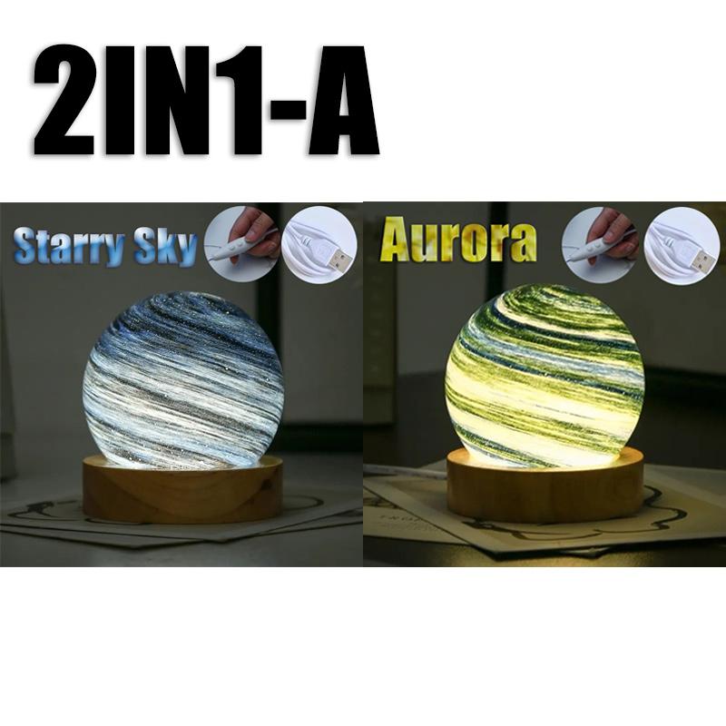 Фонарь Закат Настольная Лампа Атмосфера Радуга Лампа Блуждающая Планета Маленькая Ночная Лампа Спальня Прикроватная Лампа Подарок На День Рождения