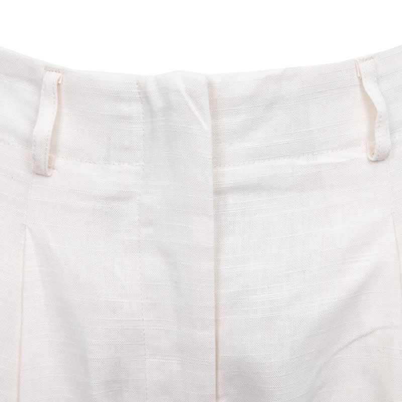 Ivory Linen Shorts Sevia Women LA PETITE ETOILE