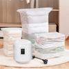 Electric Air Pump Vacuum Compression Bag Electric Pump Suction Pump Mini Vacuum Sealer Machine Space Saver for Clothes Food Organizer