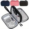 Travel Organizer Bag Cable Storage Organizers Pouch Carry Case Portable Waterproof Double Layers Storage Bags for Cable Cord