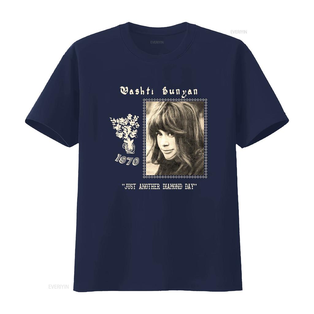 Vashti Bunyan Just Another Diamond Day Vintage Style T Shirt Sizes S 5XL vintage Washed streetwear fashion Slightly Comfortable