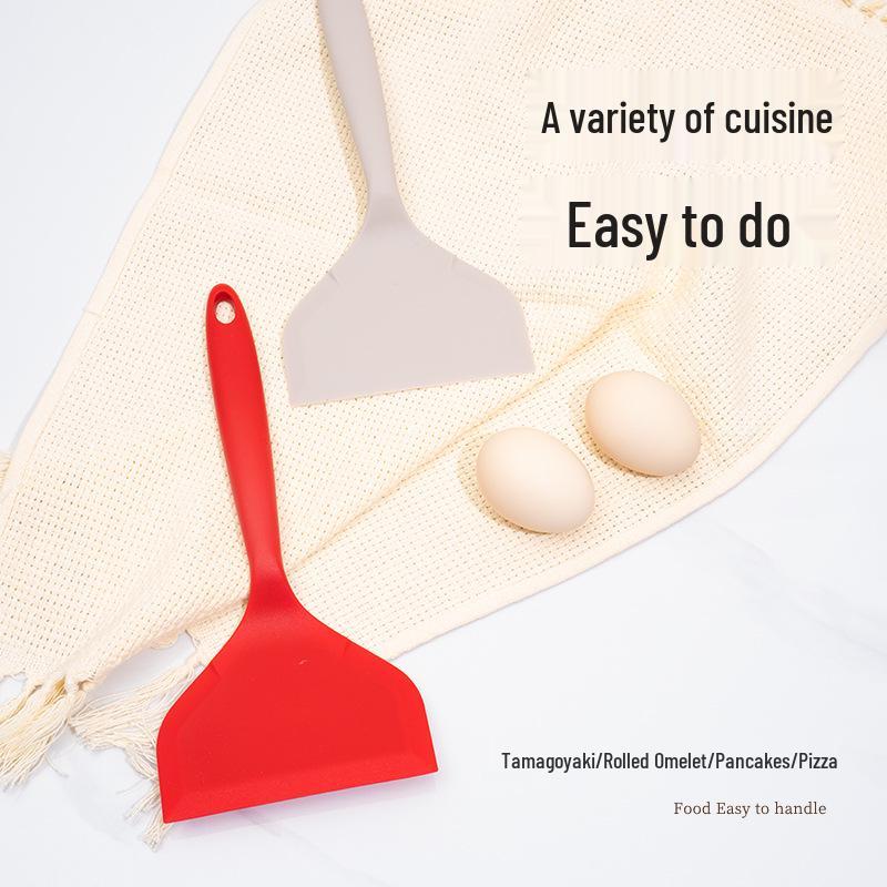 In-Stock Tamagoyaki Non-Stick Silicone Spatula for Pancakes, Pizza, and Steak