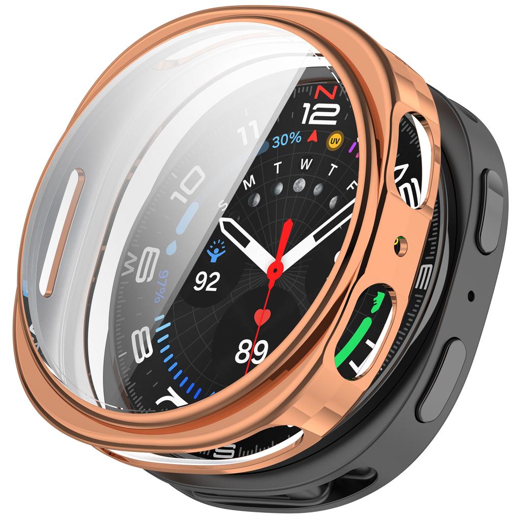 Полный защитный чехол-накладка для Samsung Galaxy Watch 8 40мм 44мм Аксессуары для умных часов Рамки Чехлы ТПУ Защита экрана