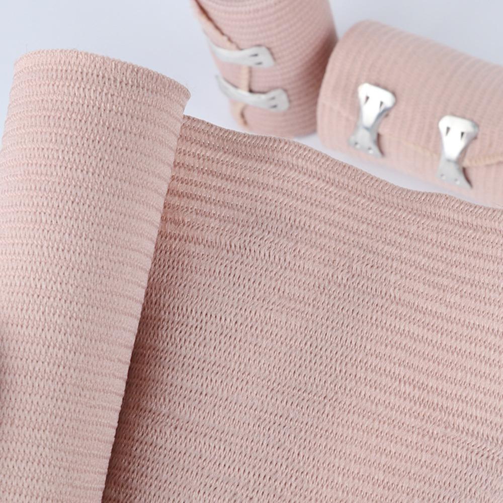 Цвет кожи Эластичный бинт Потонепроницаемые фиксирующие ремни Легкий Сильный Компрессионный Бинт