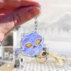 6Pcs Keychain Pendant Anime Girl Charm Car Key Chain Party Favor Backpack Accessories Holiday Gift Playful Companion