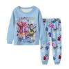 Children's Fashion Suit Skirt Round Neck Long Sleeve Top Pants