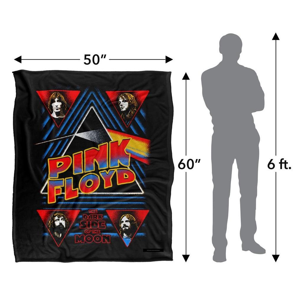 Pink Floyd Dark Side Silky Supersoft Blanket