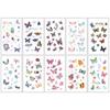10 Sheets/Pack Kids Cartoon Fake Tattoo Stickers for Children Creative Water Transfer Printing DIY Temporary Tattoo