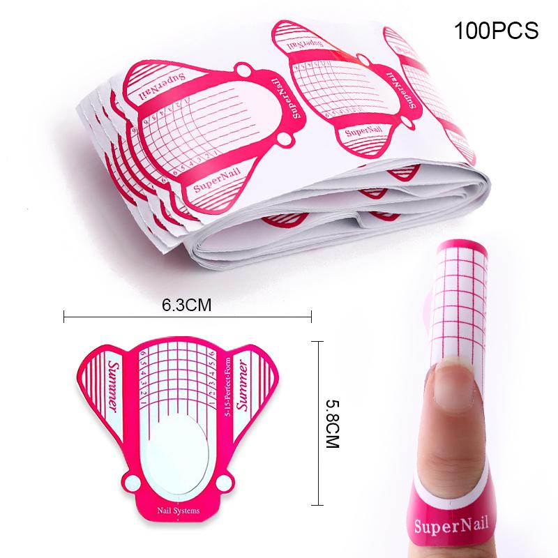 Французская форма ногтей, акриловый УФ-гель, форма для наращивания завитков, гель-наклейка для ногтей, художественная направляющая, форма для маникюра, трафарет, акриловые инструменты