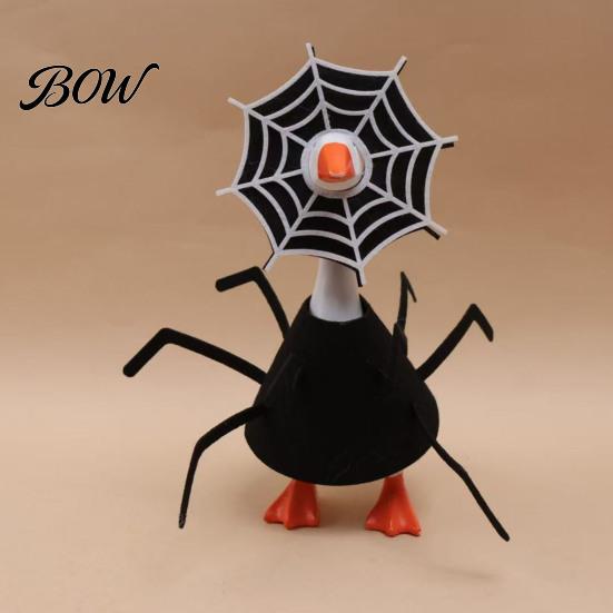 Felt Clothes for Cement Goose 1 Set Halloween Desk Outfit, Cute Spider or Turkey Playful Home Office Ornaments Holiday Costume, Funny Lobster Apparel