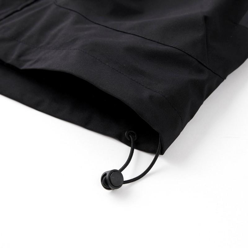 Весенне-осенняя модная уличная куртка из жесткого материала, мужская ветрозащитная водонепроницаемая рабочая куртка с диагональной маленькой сумкой