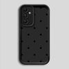 Черный Чехол-Крышка Мягкое Сердце для Samsung Galaxy A15 A51 A52 A25 A54 A53 A55 A35 A73 A06 A72 A71