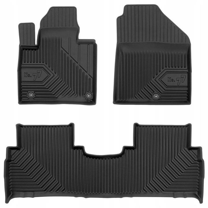 Rubber Mats Kia Sorento 3 2015-2020 Trough 77