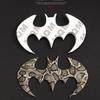 3D Metal Carbon Fiber Universal Bat Emblem Car Body EPWOUR5 Sticker Rear Trunk Badge Auto Stying Motorcycle Decoration Accessories