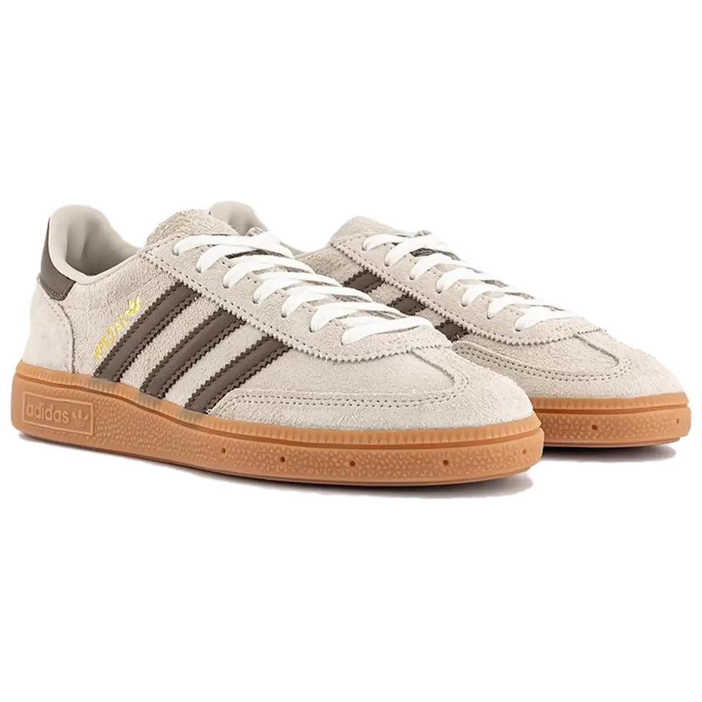 Adidas Кроссовки Handball Spezial Off-White Earth Strata Gum Женские Бежевые JQ8903