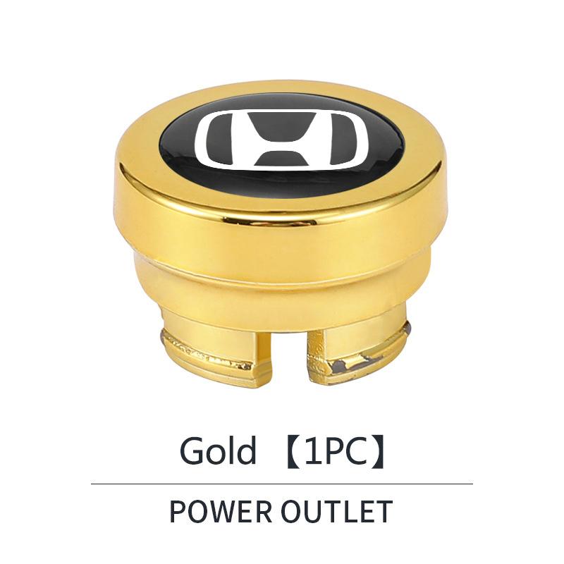 ARG1 Car Cigarette Lighter Cover Button Protector Case Dust Cap For Honda Mugen Power Civic Accords CRV Hrv Jazz CBR VTEC Accessories