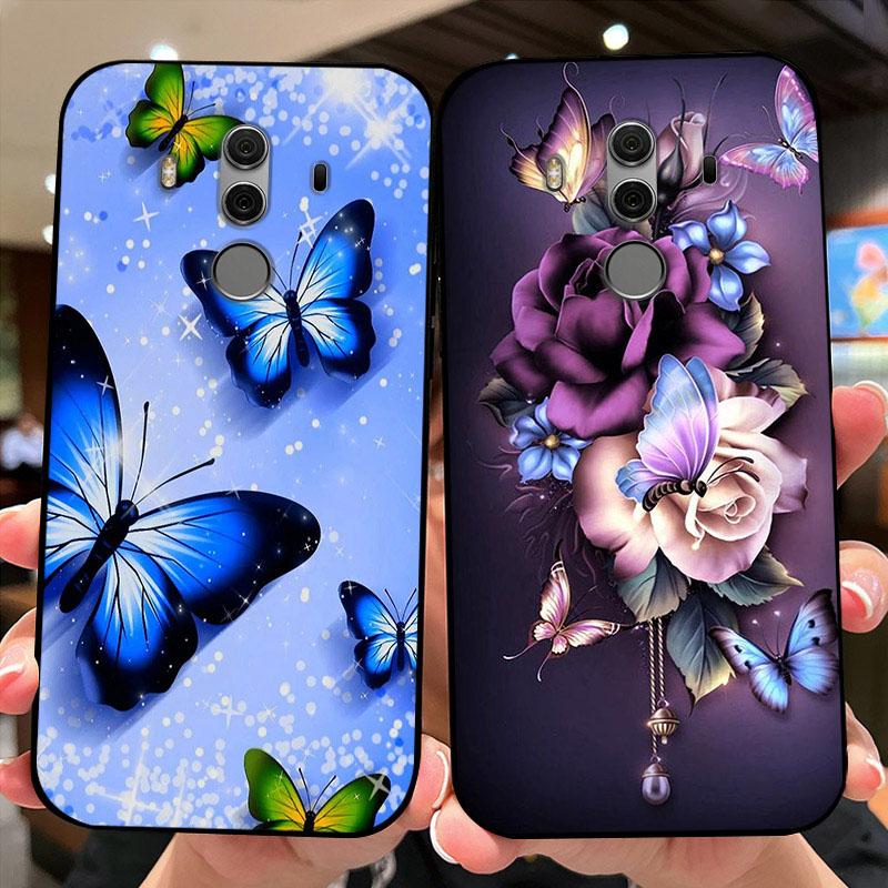 Чехол для Mate 10 Pro Mate10 ТПУ Мягкий Силиконовый Чехол для Телефона Для Huawei Mate 10 Lite Модный Ударопрочный Funda Nova 2i Бампер Милый