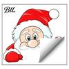 Xmas Party Window Supplies Christmas Static Clings, Peeking Santa Reindeer Stickers, Glass Decals No?Glue Cartoon for Indoor?Outdoor Holiday Decor