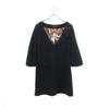 Wool Blend 7 Minutes Sleeve V Neck One Piece 6 Black Tunic Women Used