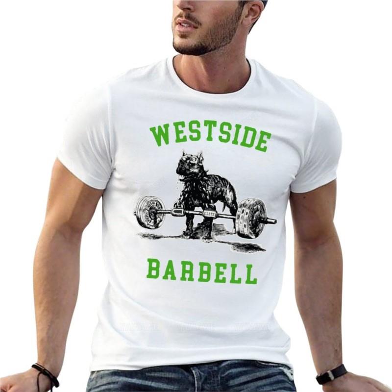 Westside Barbell Gym Weight Lifting Oversized T Shirt Branded Unisex Clothing Cotton Streetwear Large Size Top Tee