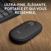 Мышь - Беспроводная - Logitech - Pebble Mouse 2 M350s - Графит