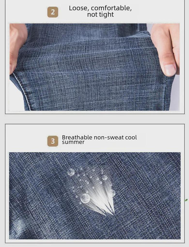 Мужские мягкие эластичные облегающие джинсы скинни, корейский стиль, модные длинные брюки, подходят для подростков