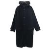 Made In Japan Wool Blend Long Coat TL Black Men's Used