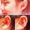 HX6F 9Pieces/Set Non-Pierced Body Jewelry Nose Clip On Fake Piercing Nose Cuff Women