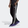 Adidas Оригинальные прямые длинные спортивные брюки с логотипом в виде трилистника, черные IA6329