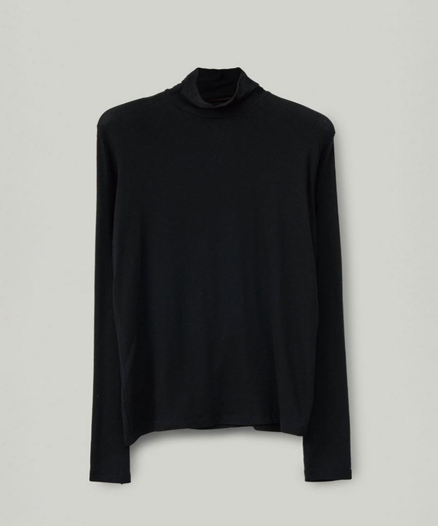 THERYE French Turtleneck Top(Black)